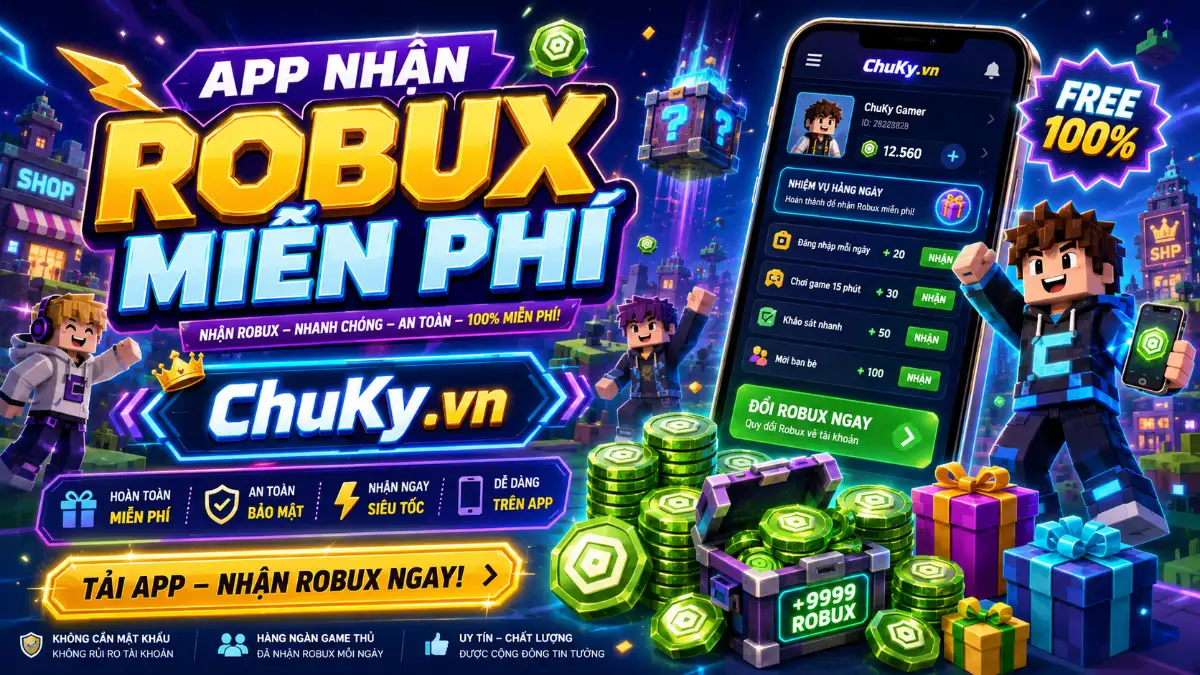 App Nhận Robux Free