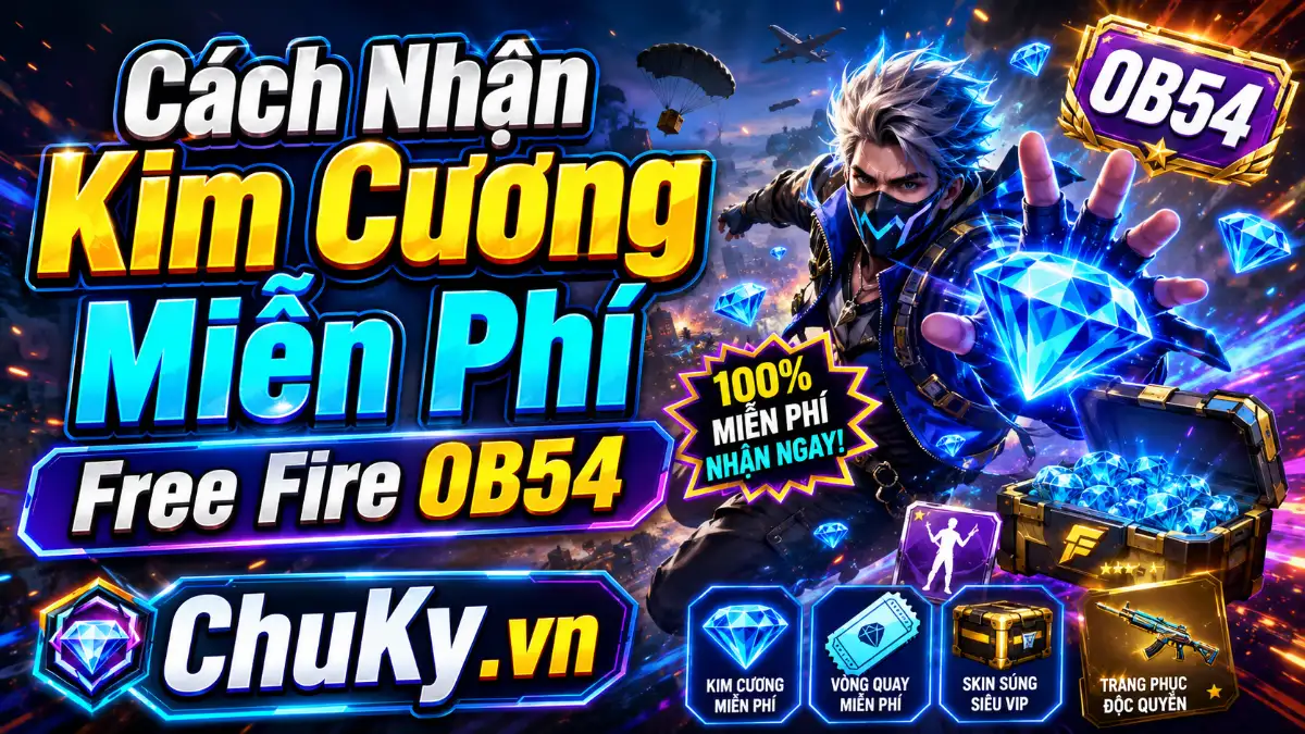 Cách Nhận Kim Cương Miễn Phí Free Fire