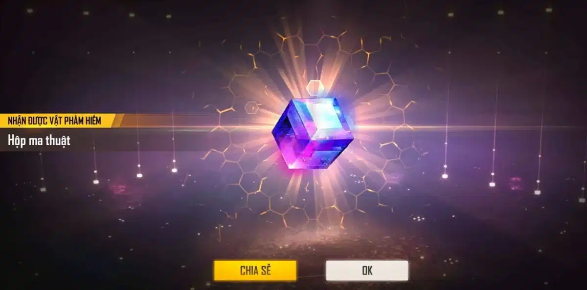 Cách nhận hộp ma thuật trong Free Fire