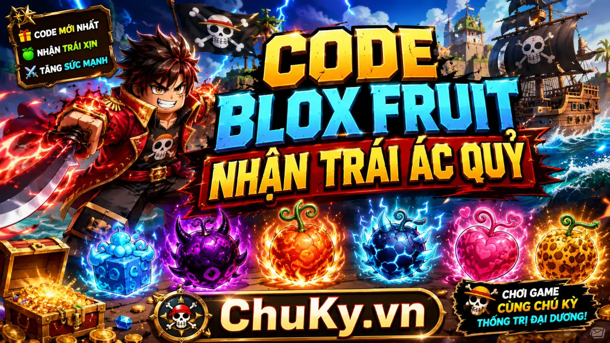Code Blox Fruit Trái Ác Quỷ
