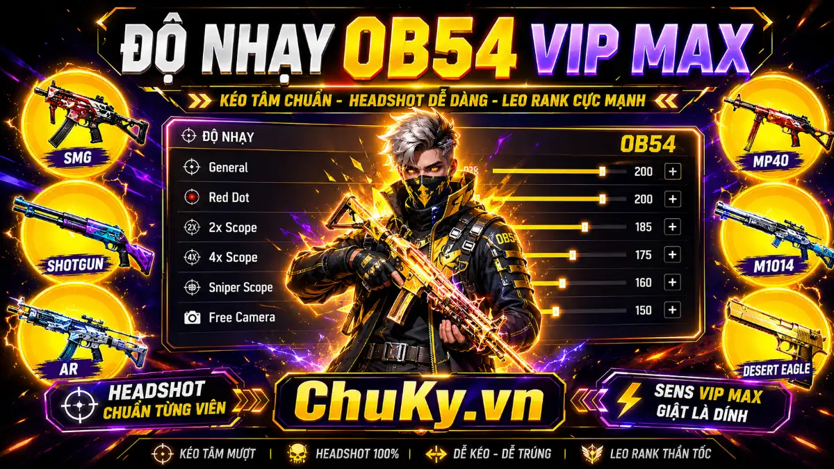 Độ nhạy OB54