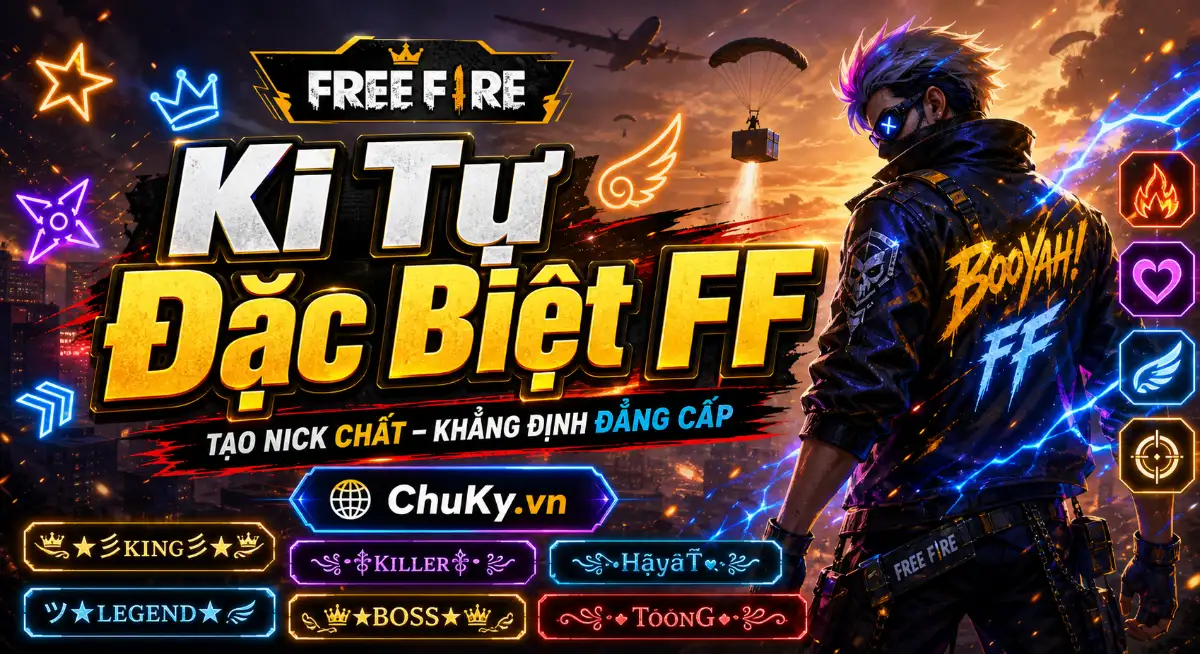 Ki Tự Đặc Biệt FF