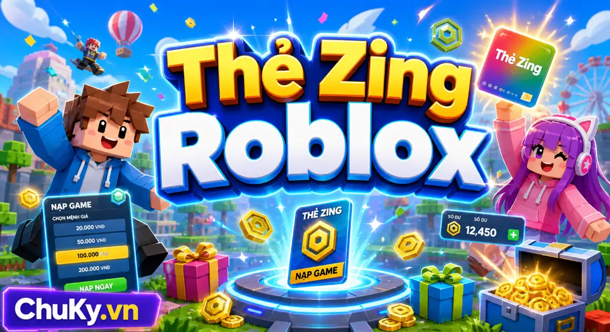 Thẻ Zing Roblox