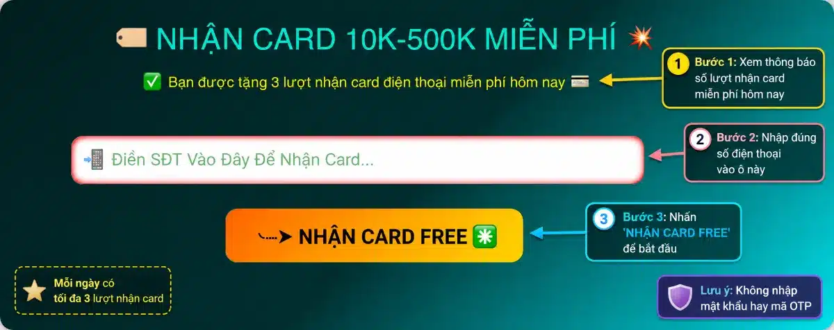 Cách dùng app kiếm thẻ cào free