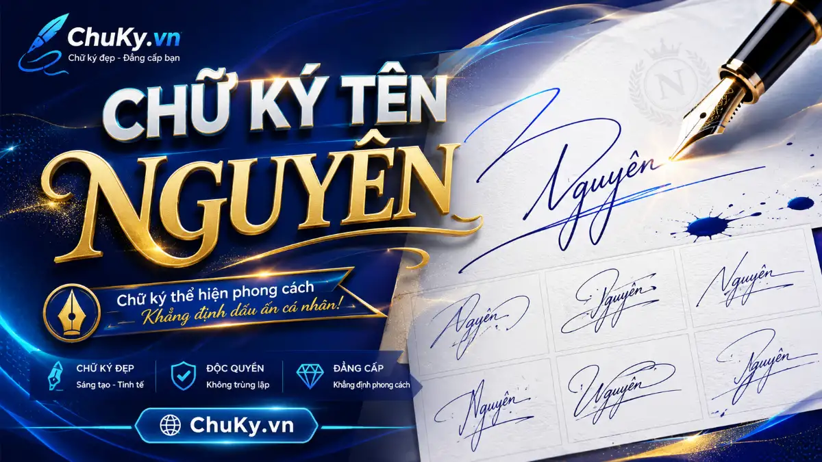 Chữ Ký Tên Nguyên