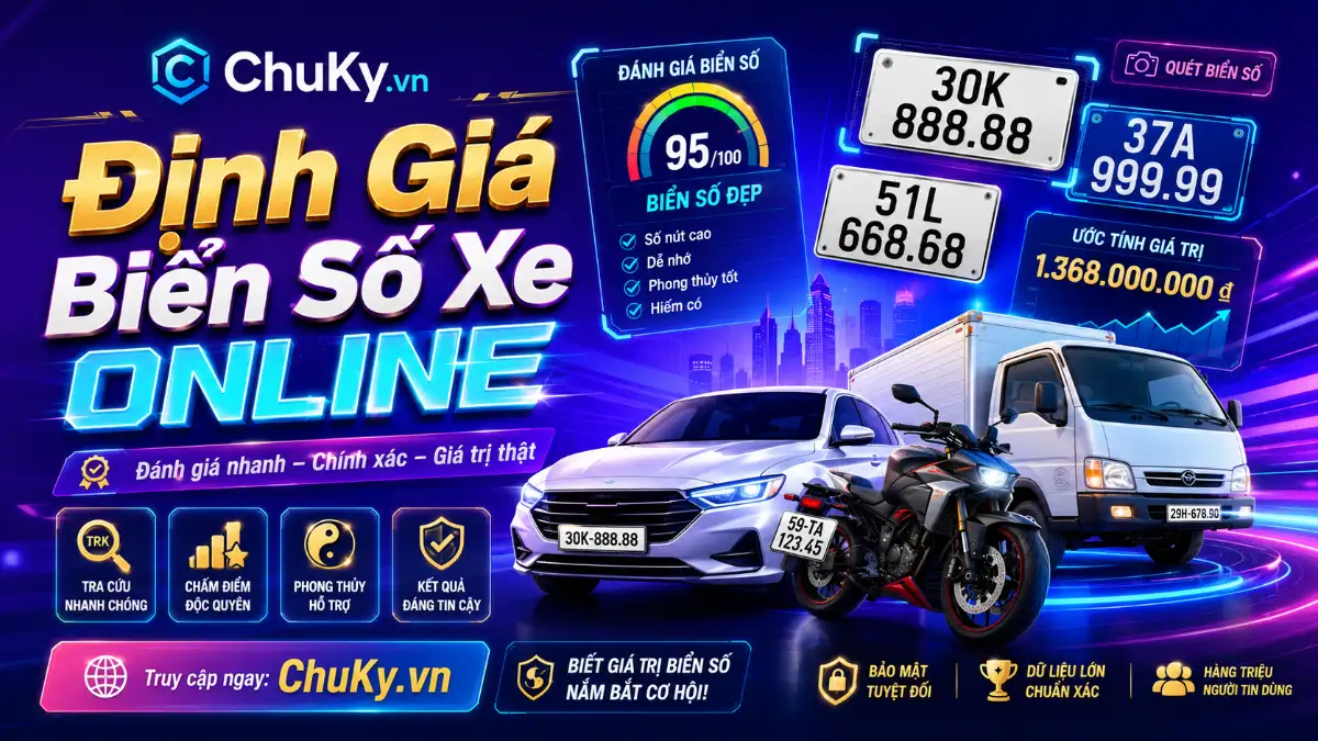 Định Giá Biển Số Xe