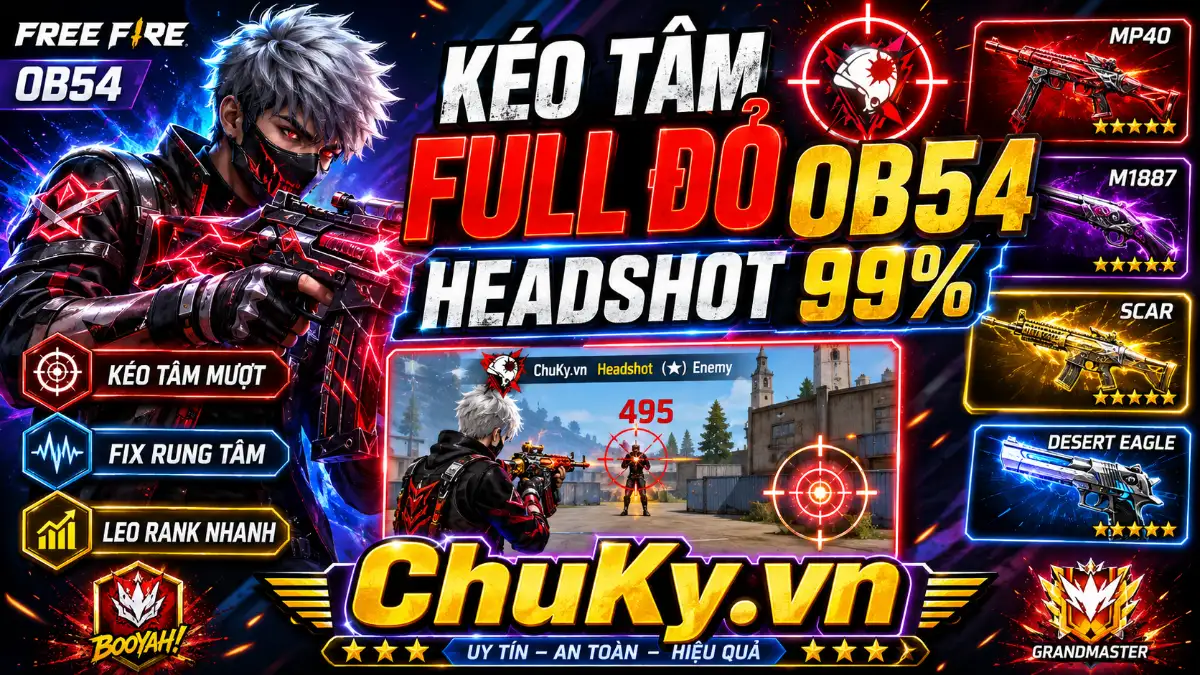 Kéo Tâm FF OB54