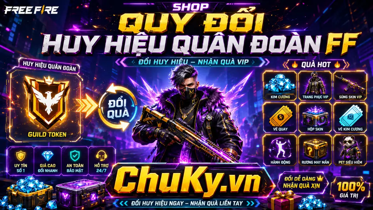 Shop Quy Đổi Huy Hiệu Quân Đoàn FF