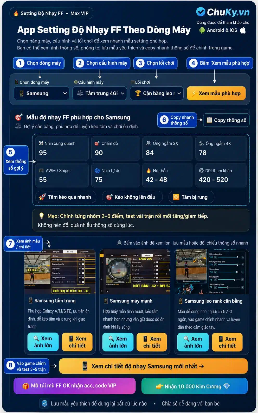 Cách Tạo Reg FF Android & iOS Miễn Phí