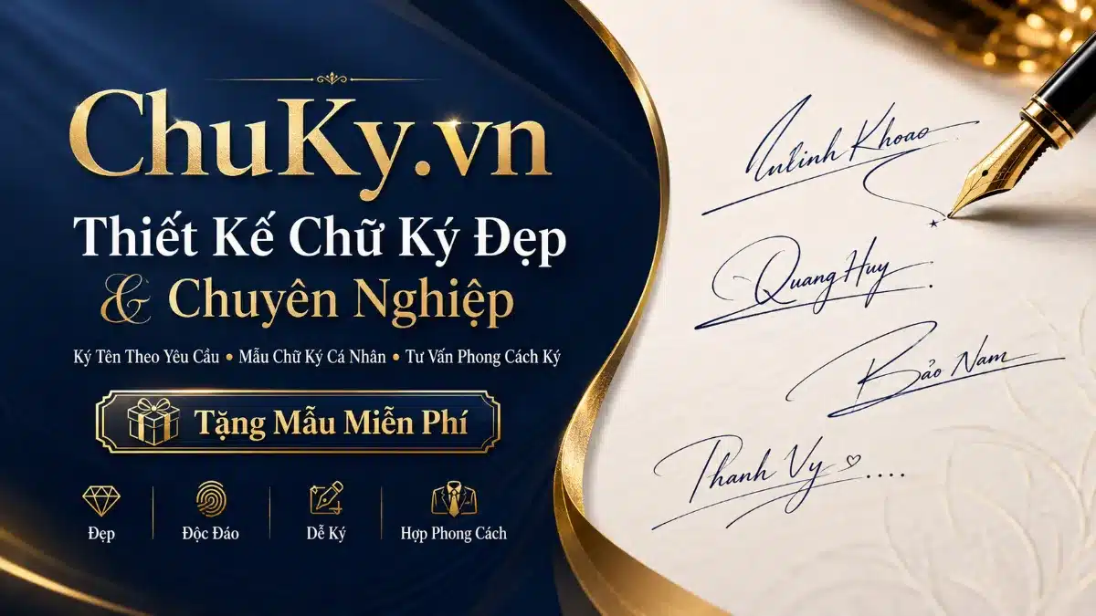 Chữ ký đẹp