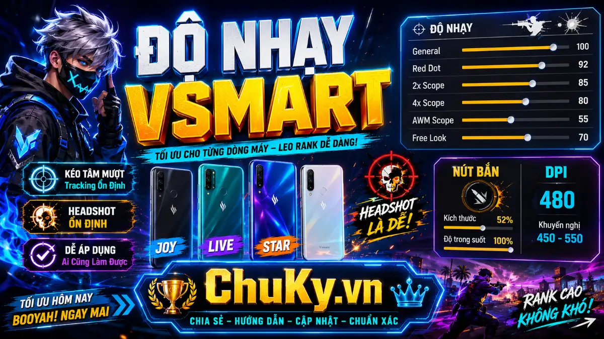Độ Nhạy FF Vsmart