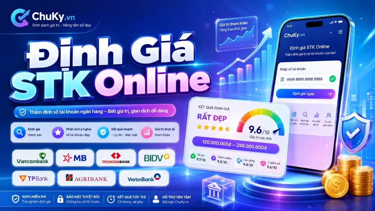 Định giá STK ngân hàng