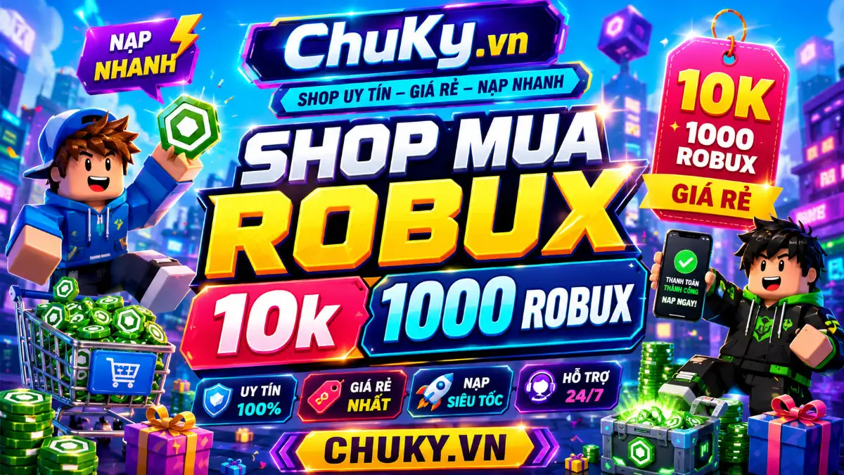 Shop Mua Robux Giá Rẻ 10k
