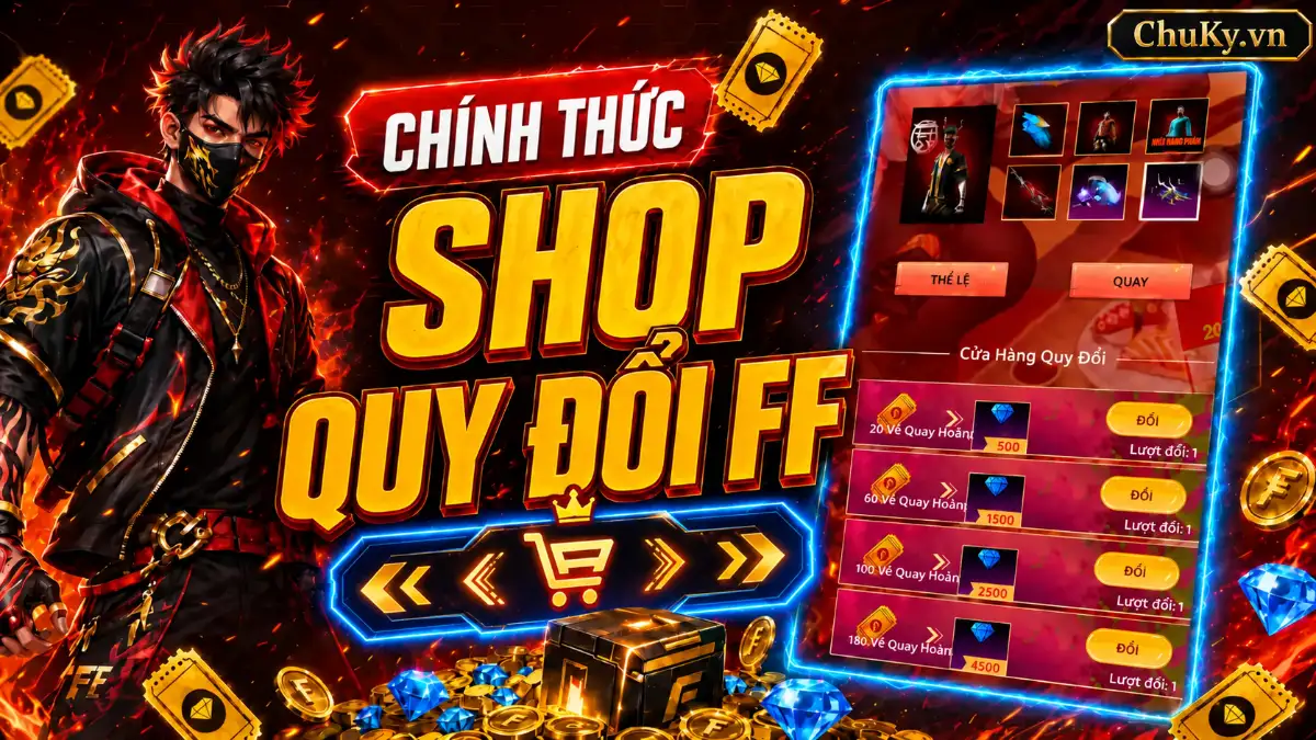Shop Quy Đổi Vàng FF