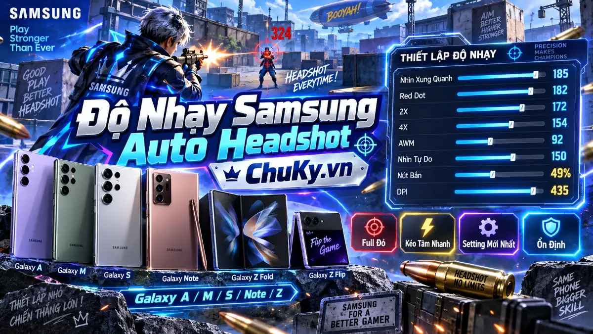 Độ Nhạy FF Samsung
